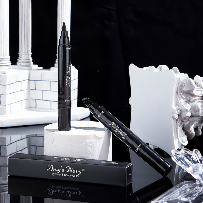 SUAKE Dual Head Waterproof Eyeliner Liquid Non-smudge Eyeliner Pencil SUAKE Dual Head Waterproof Eyeliner Liquid Non-smudge Eyeliner Pencil